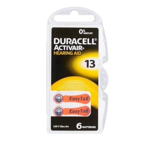 DURACELL Hearing Aid Activair DA 13 BL6